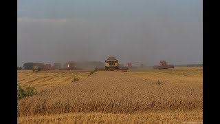 🇺🇦 Moisson 2018 en Ukraine  XXL Harvest  45m de coupe  TOB Les Champs Élysées [upl. by Esiahc]