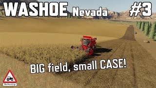 WASHOE Nevada 3 BIG field small CASE Farming Simulator 19 PS4 Lets Play [upl. by Towney]