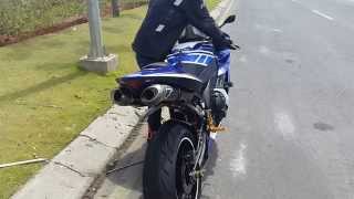 Yamaha R1 2006 Sound Termignoni slip on [upl. by Cheston]