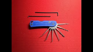 79 LOCKMASTER JACK KNIFE PICKSET [upl. by Yong]