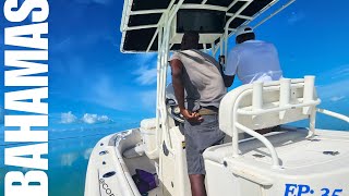 Day 2 in Exuma The Bahamas Launch Boat and prep for fishing trip corngirtchronicles EP 35 [upl. by Danni763]