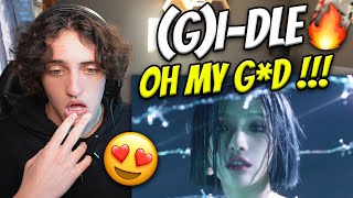 GIDLE  Oh my god Official Music Video SO THIS IS SOOJIN 🔥  REACTION [upl. by Kerstin919]