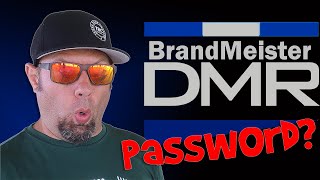 Setting a Password for Brandmeister DMR Servers  Ham Radio DMR [upl. by Pammi]