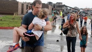 Oklahoma tornado elementary school moments after tornado struck [upl. by Glenna136]