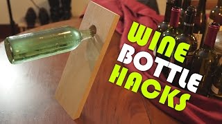 How To Turn a Wine Bottle Into 6 Incredibly Useful Things [upl. by Alrats]