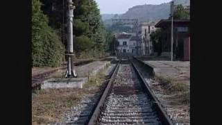 Ex Ferrovia FS SICIGNANO DEGLI ALBURNI  LAGONEGRO  Valle di Diano [upl. by Joselyn]