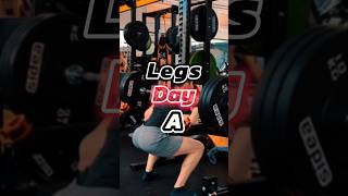 Lasciati Ispirare dalla mia Split Push Pull Legs su 6 sessioni di allenamento Legs Day A 36 [upl. by Eniawed]