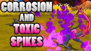 Does Salazzles Corrosion Affect Toxic Spikes In Pokemon Sun amp Moon [upl. by Cila]