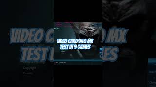 Geforce 940mx fps test full video down or check channel 940mx sPromMa [upl. by Abramo]