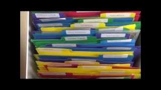 Embossing Folder Storage Using the Envelope Punch Board [upl. by Ias797]