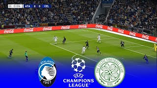 LIVE 🔴 ATALANTA vs CELTIC  UEFA Champions League 20242025 UCL  23 October 2024  FL 2025 [upl. by Latta]