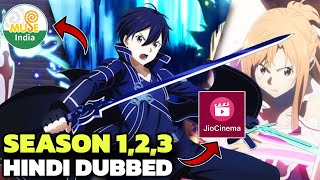 Sword Art Online Season 3 Hindi Dub Release Date  Muse IN  Sword Art Online Season 12 in Hindi [upl. by Snave]