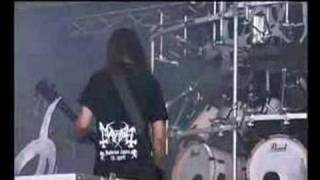 Mayhem  Freezing Moon at Wacken 04 [upl. by Stewart]