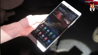 Huawei P8 Max hands on  Massive 68 inch phablet with high end specs ENGLISH [upl. by Akema]