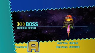 Tropical Resort Boss S Rank  Sonic Colors Ultimate [upl. by Nagiam]