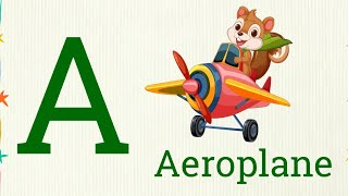 a for aeroplane b for bat  abcd  English alphabet  a for apple  abc kidssong [upl. by Deirdra]