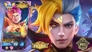 THE FIRST EVER TRANSFORMING SKIN IN MLBB CLAUDE COSMIC BLAZE🔥 [upl. by Eynaffit]