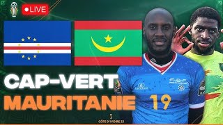 Match Cap Vert Mauritanie 2024  Can 2024 18 de Finale  Football [upl. by Nosak]