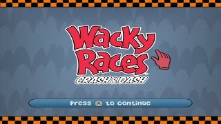 Wacky Races Crash and Dash Wii Gameplay [upl. by Jordanna509]