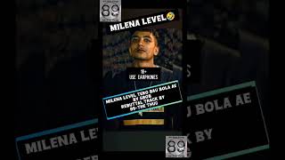 Reply to gbobmilena level tero bau bola shorts ytshorts youtubeshorts rap diss hiphop [upl. by Phare]