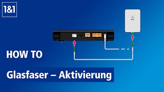 1amp1 Glasfaser – Anschluss aktivieren [upl. by Nitsir849]