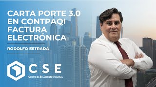 Webinar CSE  Carta Porte 3 CONTPAQi Factura Electrónica [upl. by Weinrich536]