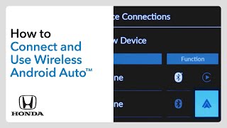 How to Connect and Use Wireless Android Auto™ [upl. by Sitnerp]