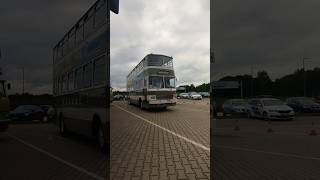 Az emeletes Ikarus parkol be az Aeroparkban 🤩😎✌️🌥️ best ikarus volánbusz busz bus hungary [upl. by Ynaffet]