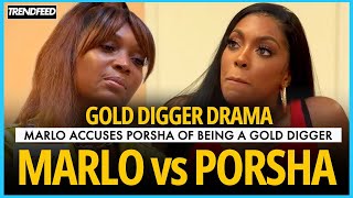 Marlo Hampton Calls Out Porsha Williams Shes a Gold Digger [upl. by Leuqer971]