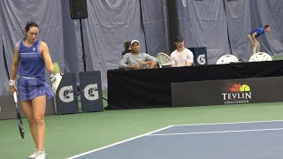 Tevlin Challenger Tennis 2024 Ariana Arseneault vs Louisa Chirico [upl. by Squires]