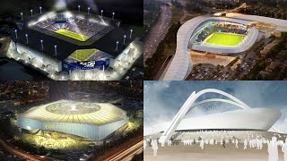 10 Football Stadiums Never Built Part 2  TFC Stadiums [upl. by Einej]