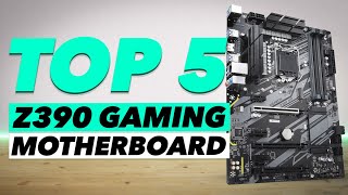 Top 5 Z390 Motherboards For Gaming In 2022 [upl. by Ialocin]