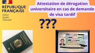 Campus France voici ce quil faut connaître en cas de demande de visa tardif [upl. by Ordnagela453]