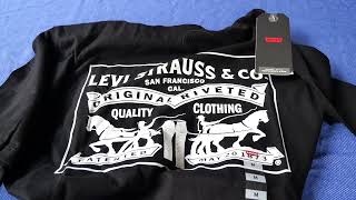 Latest Haul On LEVIS TShirts From The USA [upl. by Tallou]