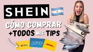 COMPRAR en SHEIN Argentina TODO lo que NECESITÁS saber PASO a PASO 🤳🏼 [upl. by Hulbig]