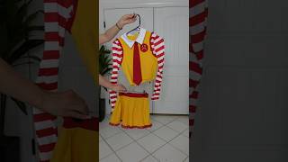 McDonalds Costume from Dollskillcom 🤡 tights costume cosplay [upl. by Koral337]