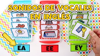 Lección 7 Los Sonidos de las Vocales en Inglés La Vocal Larga E  ea ee ey [upl. by Eelyma728]