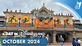 📆 A Day in Disneyland Paris  OCTOBER 2024 [upl. by Essyle]