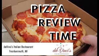 PIZZA REVIEW TIME 🍕  daVincis of Frankenmuth Frankenmuth MI [upl. by Alveta]