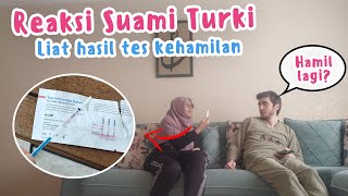 TELAT HAID 2 BULAN HAMIL LAGI REAKSI SUAMI TURKI GAK NYANGKA [upl. by Feldt]