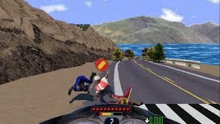 Road Rash WindowsPacific Highway Level 5 Without Using Nitrous [upl. by Connolly462]