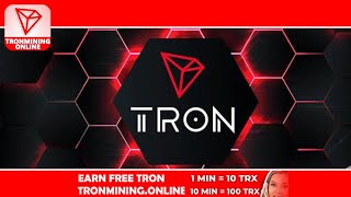 TRX earning website without investment  How to earn TRX without investment  Trx Mining [upl. by Cyrille]