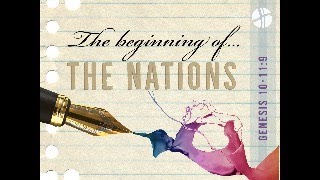 HCCB Gathering 10th Nov 2024  The BEGINNING of the nations Genesis 10119 [upl. by Nylirrej]