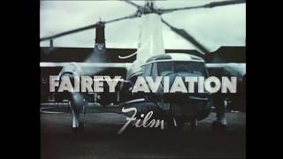 Fairey Rotodyne  Original promotional film 1961 [upl. by Ynnavoig]