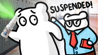 I Got Suspended for Using a FART SPRAY [upl. by Ysirhc107]