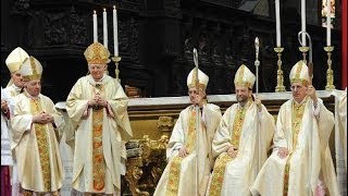 Ordinazione Episcopale dei tre Vescovi ausiliari di Milano conferita dal card Scola [upl. by Emlynne]