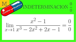 💊INDETERMINACIONES 00💊Píldoras Matemáticas [upl. by Linnie]