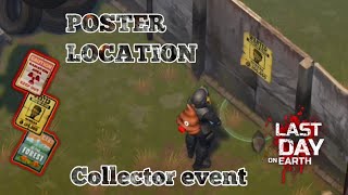 ALL POSTER LOCATIONS COLLECTOR EVENT Last Day on Earth [upl. by Daveen]