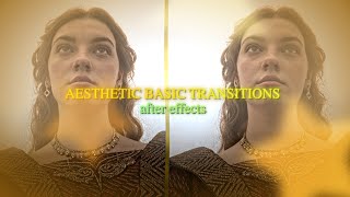 how to do aesthetic basic transition style  after effects [upl. by Allyson]