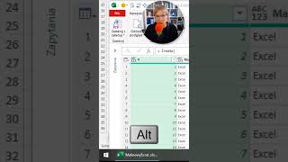 Jak korzystać z Excela kiedy otwarte jest okno Power Query [upl. by Eugaet635]